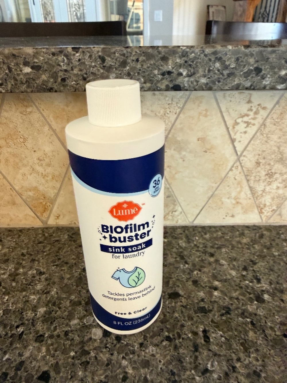 Lume BIOfilm Buster Sink Soak for Laundry aka Stink Eraser 8 oz Sealed